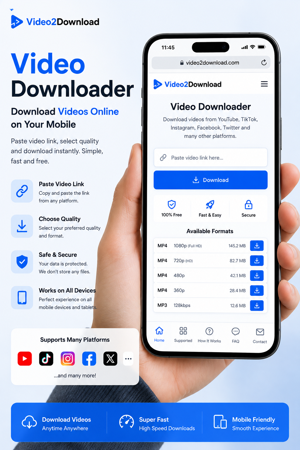 how to use Video Downloader