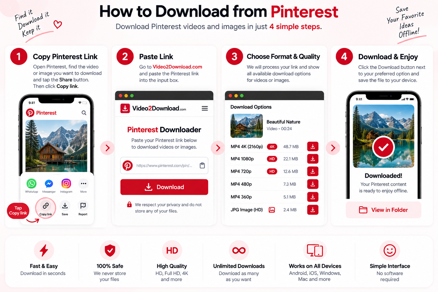 How to Download From Pinterest ?